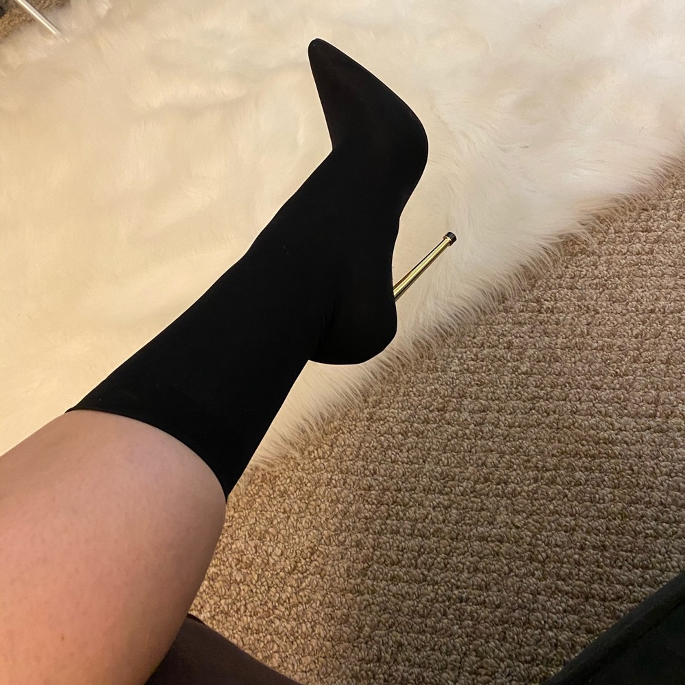 Ankle sock boots